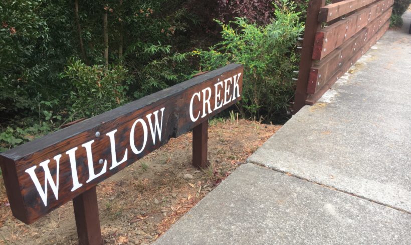 Landmark Accomplishment – Willow Creek Signage!
