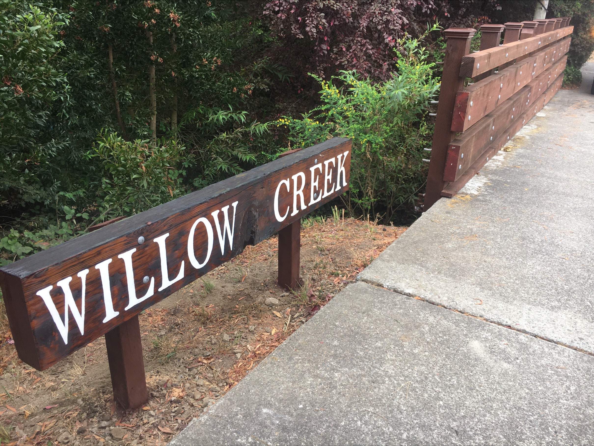 Landmark Accomplishment – Willow Creek Signage!